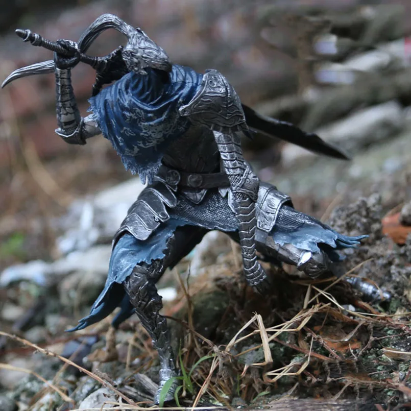 Игра Dark Souls Faraam Knight/Artorias Knight Black Ultra Great Sword PVC модель экшн фигуры Коллекционная