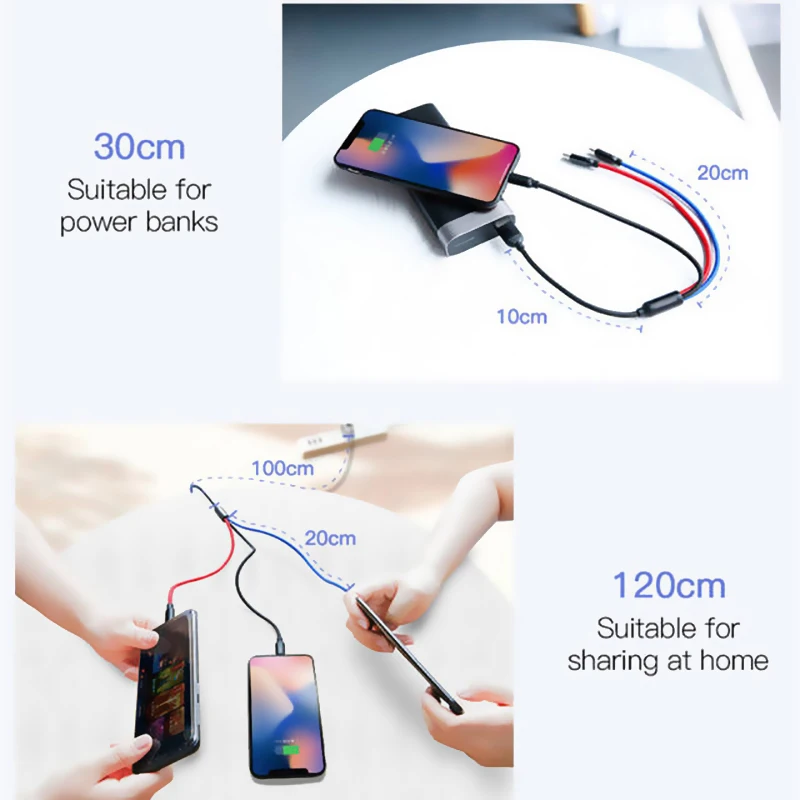 Для iPhone зарядный кабель Micro USB зарядное устройство Шнур 3 в 1 USB кабель для мобильного телефона Micro usb type C зарядное устройство кабель