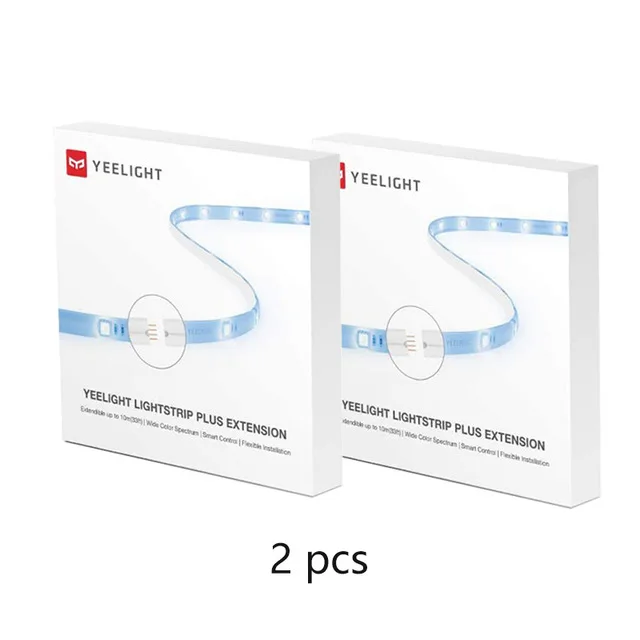 Yeelight Smart Light Strip PLUS 1S 1m Extendable LED RGB Color Strip Lights Work Alexa Google Assistant smart Home Automation 