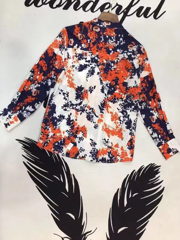 AH11257, модные женские блузки и рубашки,, Подиумные, Роскошные, известный бренд, Европейский дизайн, вечерние, стильная женская одежда