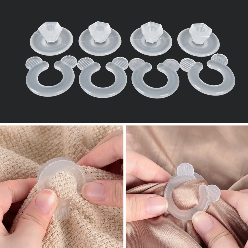 Лидер продаж 4 шт. прочный удобный зажим для одеяла портативные аксессуары