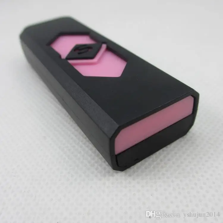 New Fashion USB Lighter Rechargeable usb torch lighters electric electronic lighters for cigarettes windproof Flameless lighter