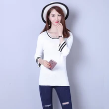 Женская футболка с буквенным принтом в европейском стиле, черная футболка с расклешенными рукавами и круглым вырезом, футболка для девочек, укороченный топ, женские топы