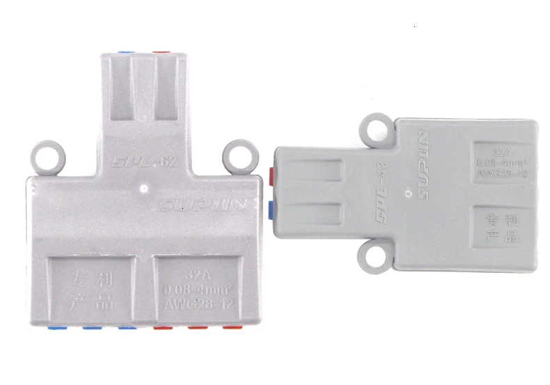 Тип SPL-42 62 провода разъем 2 в 4/6 из провода сплиттер Быстрый конectors Универсальный Компактный Проводка Проводник светодиодный Conector
