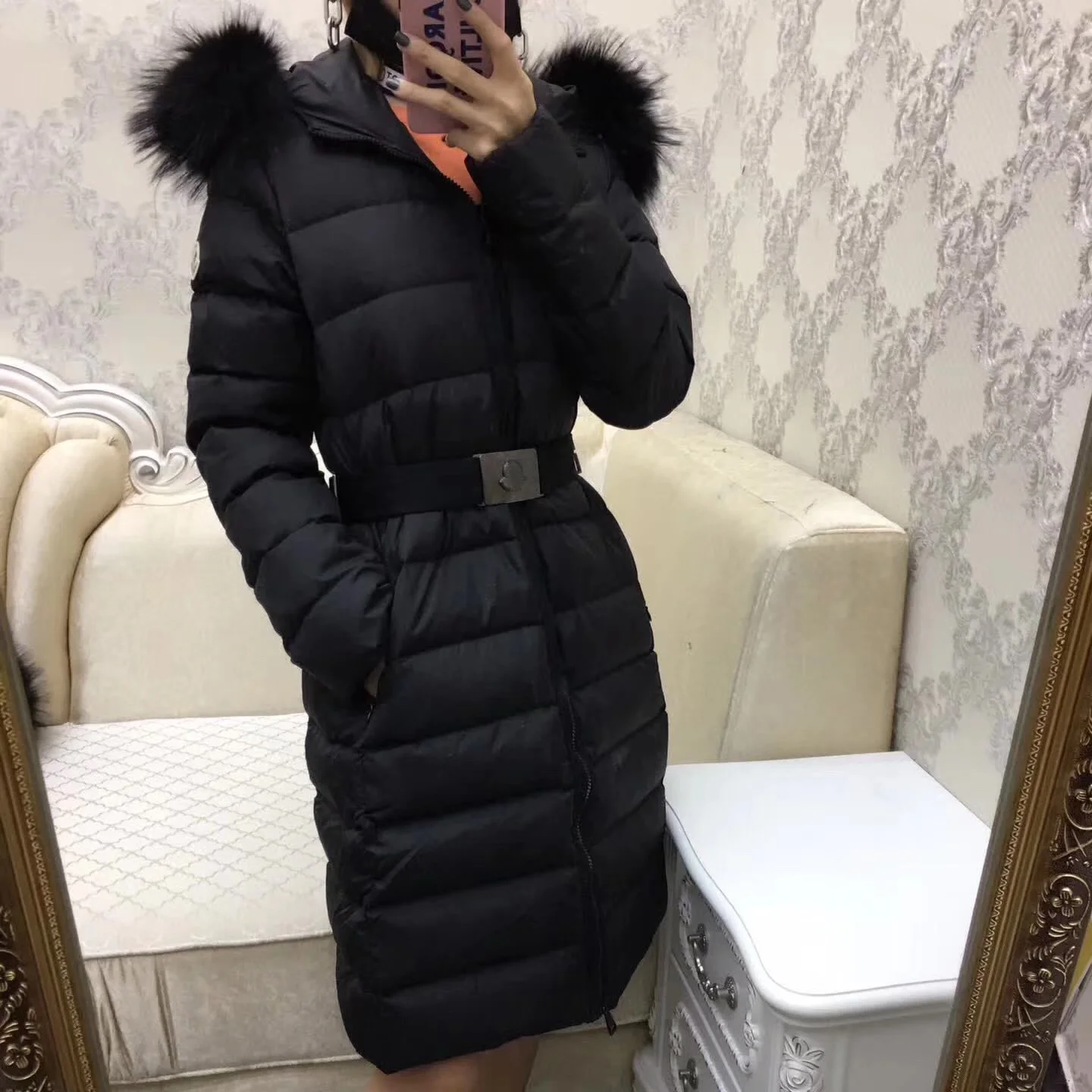 Утепленные зимние куртки, парка для женщин, зимняя теплая верхняя одежда, брендовые тонкие женские пуховые пальто, повседневные женские пуховики с меховым воротником и капюшоном