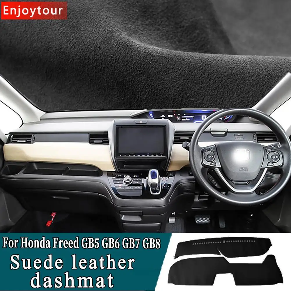 Suede Leather Dashmat Dashboard Cover Pad Dash Mat Carpet 