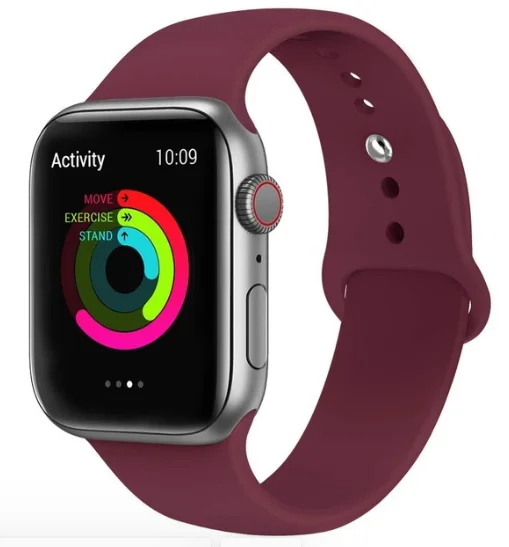 Ремешок для Apple Watch 5 4 3 2 1 42 мм 38 мм 24 цвета мягкий резиновый ремешок силиконовые спортивные полосы для Iwatch 5 4 3 40 мм 44 мм - Цвет ремешка: 17