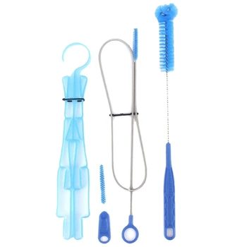 

ELEG-4 Piece Set Tool Brush Outdoor Sports Water Bag Brush Clean Water Bag Liner Water Pipe Nozzle Special Brush