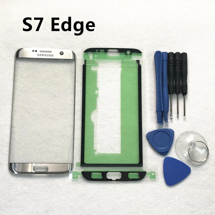 Сменное внешнее стекло для Samsung Galaxy S7 Edge G935 G930 ЖК дисплей сенсорный экран Переднее