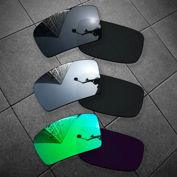 Vonxyz Multiple Choices Polarized Replacement Lenses for-Oakley Eyepatch 2 Sunglasses - Цвет линз: Black-Chrome-Jade