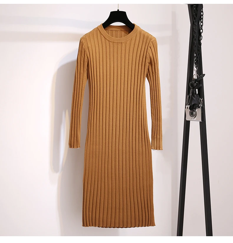 Женское трикотажное платье, костюм, короткое однотонное облегающее платье-свитер с длинным рукавом+ свободный карман, худи, жилет, топы, комплект из двух предметов