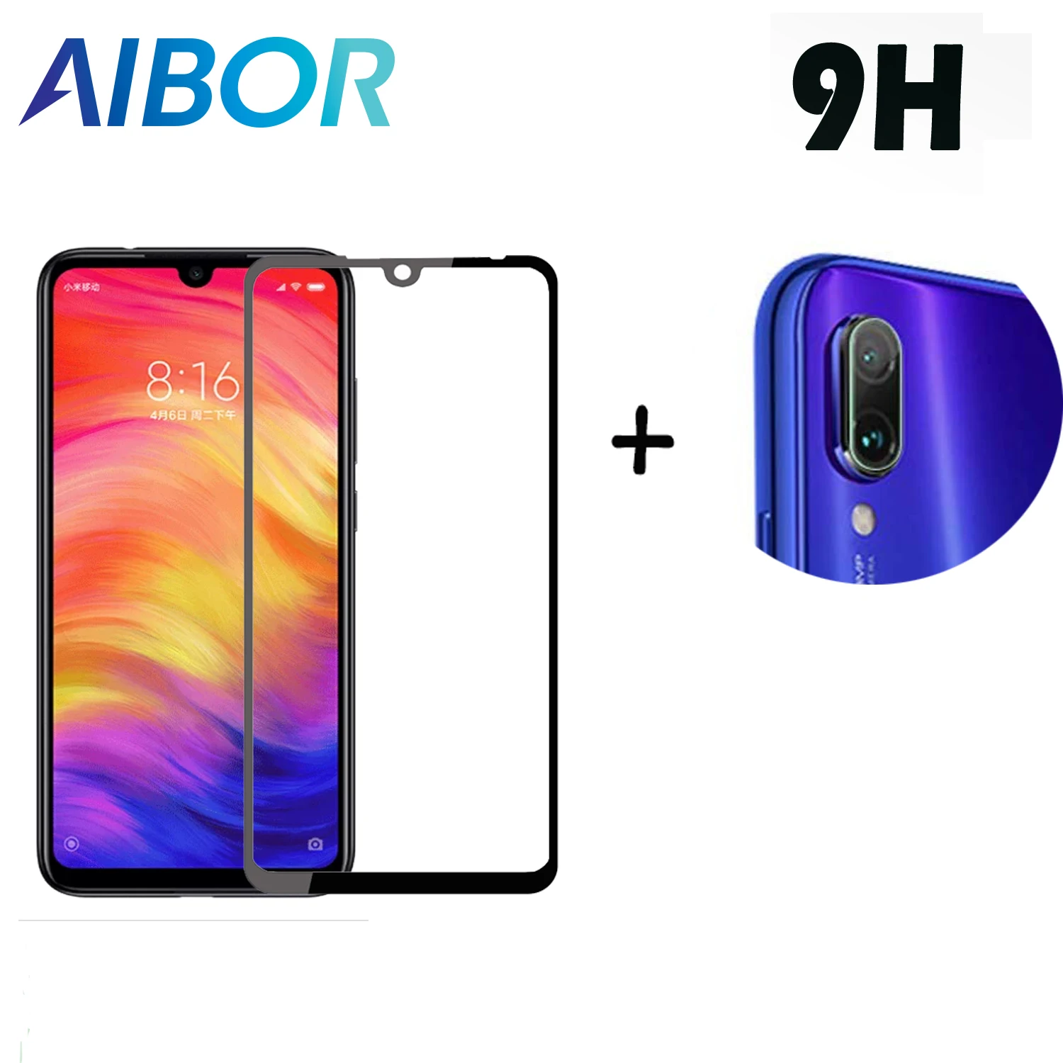 

2in1 Camera Glass For Redmi Note 7 Tempered Glass Screen Protector For Xiaomi Redmi Note 8 7 6 Pro 6A Mi 9 SE 8 8A A2 lite 9T