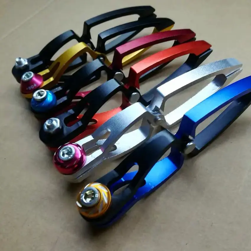 

For Yamaha motorcycle Fuxi Qiaoge WISP battle BWS Land Rover modified CNC brake tube two-color line clip microphone line bracket