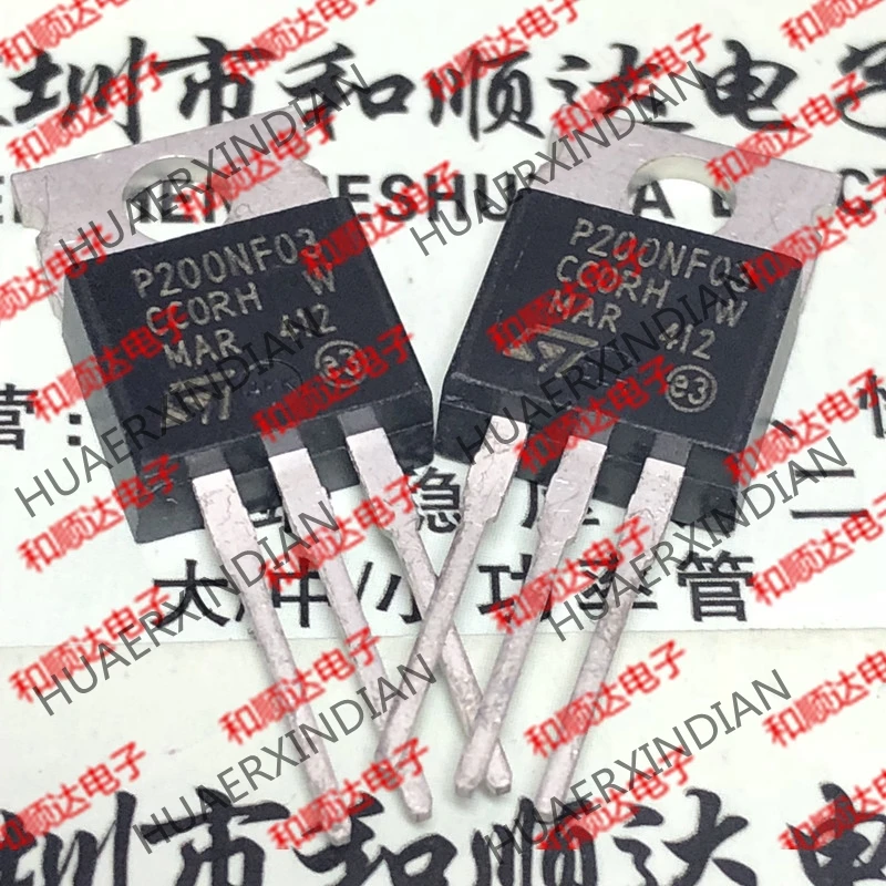 5 шт., новые оригинальные кнопки P200NF03 STP200NF03-220 30V 120A