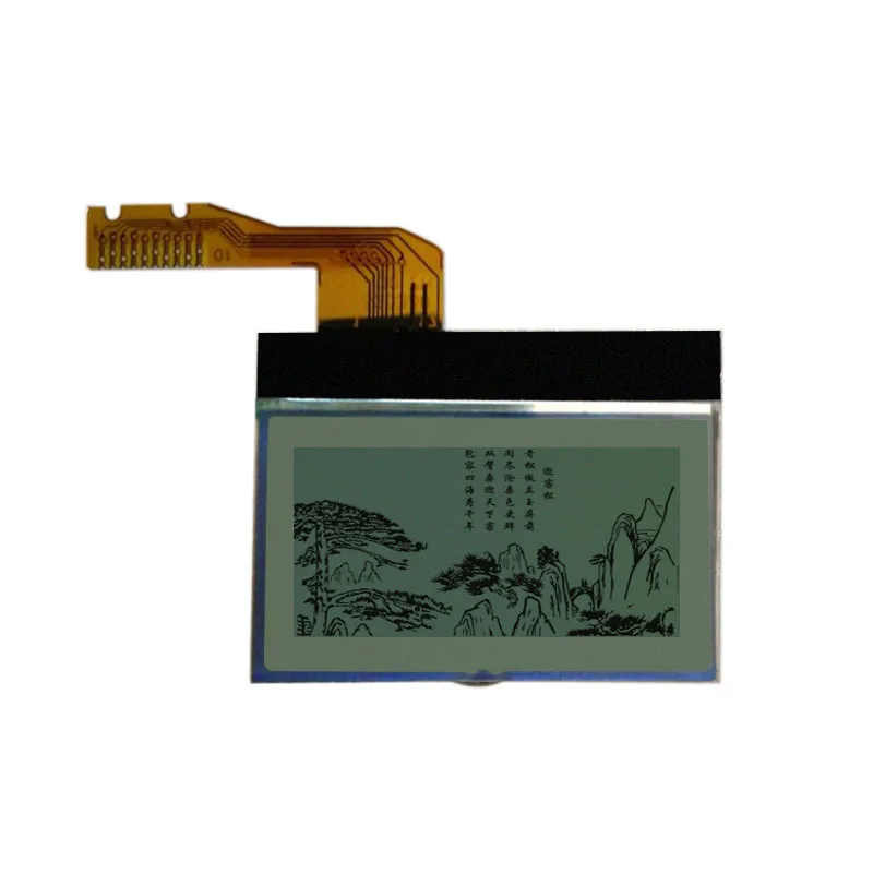 1.4 inch 3.3V 128x64 LCD Display Dot Matrixs ST7567 10Pin SPI Serial Port Reflective Monochrome Grey New lcd display module