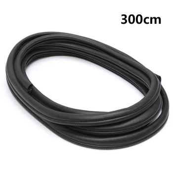 

Moulding Trim Replacement Black 300cm Car Sealing Strip Dust proof Rubber Wear resistant Accessory Door Edge Durable