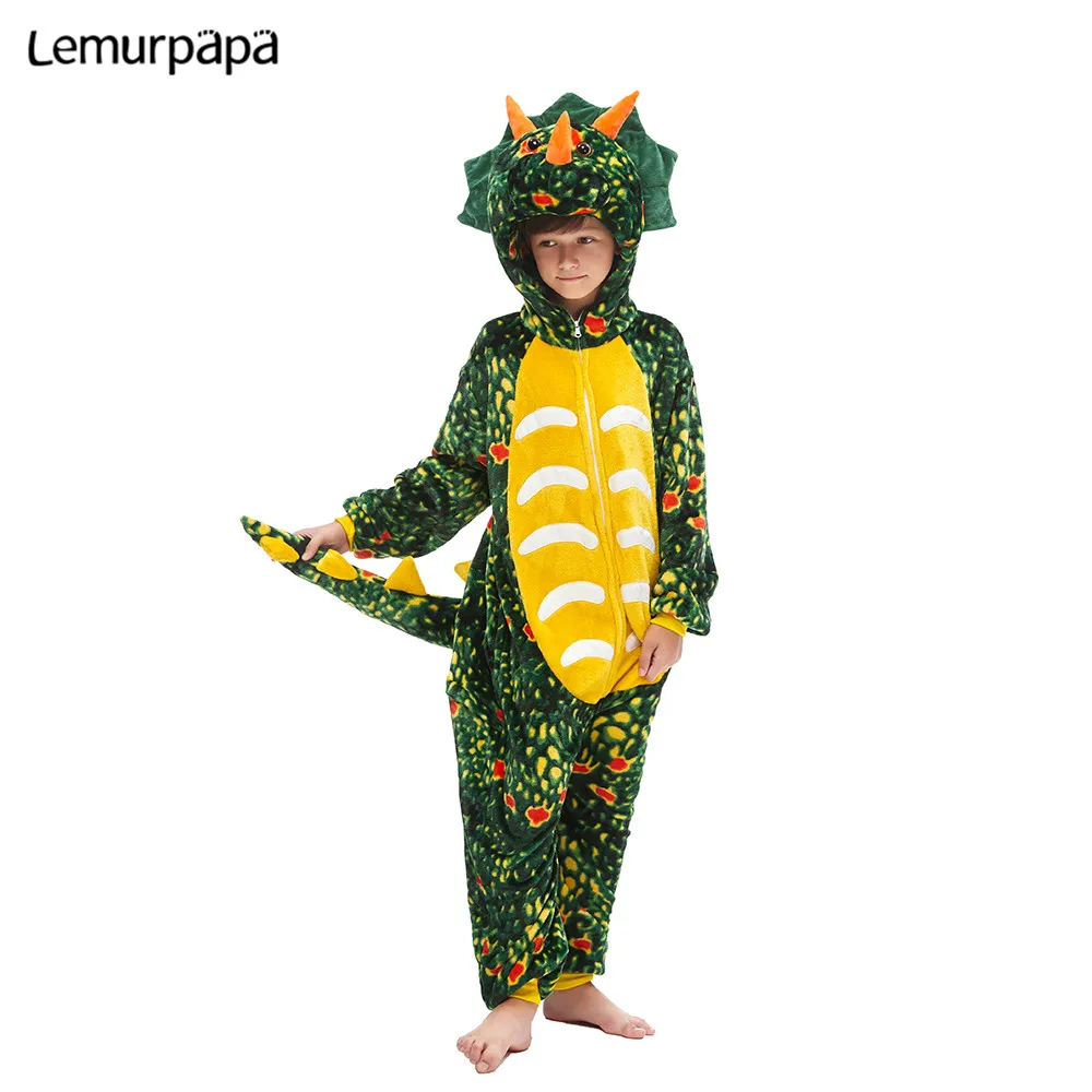 Animal Kigurumis Onesies For Kids Dinosaur Sleepwear Onesie Child Clothing Cartoon Cute Jumpsuit Cosplay Party Costume Animal Kigurumis Onesies For Kids Dinosaur Sleepwear Onesie Child Clothing Cartoon Cute Jumpsuit Cosplay Party Costume