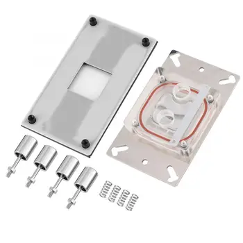 

220v Computer CPU Water Cooling Block Waterblock Copper Base with Micro Channel
