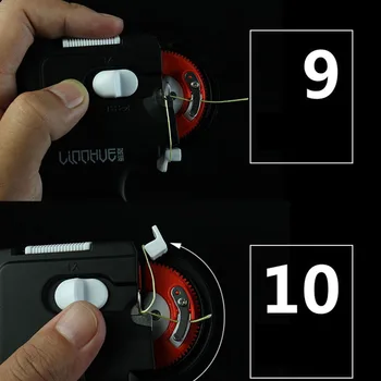 

Portable Light Electric Automatic Fishing Hook Tier Tie Filament Machine Fishing Accessories Fast Fishing Hooks Line Tying Tool