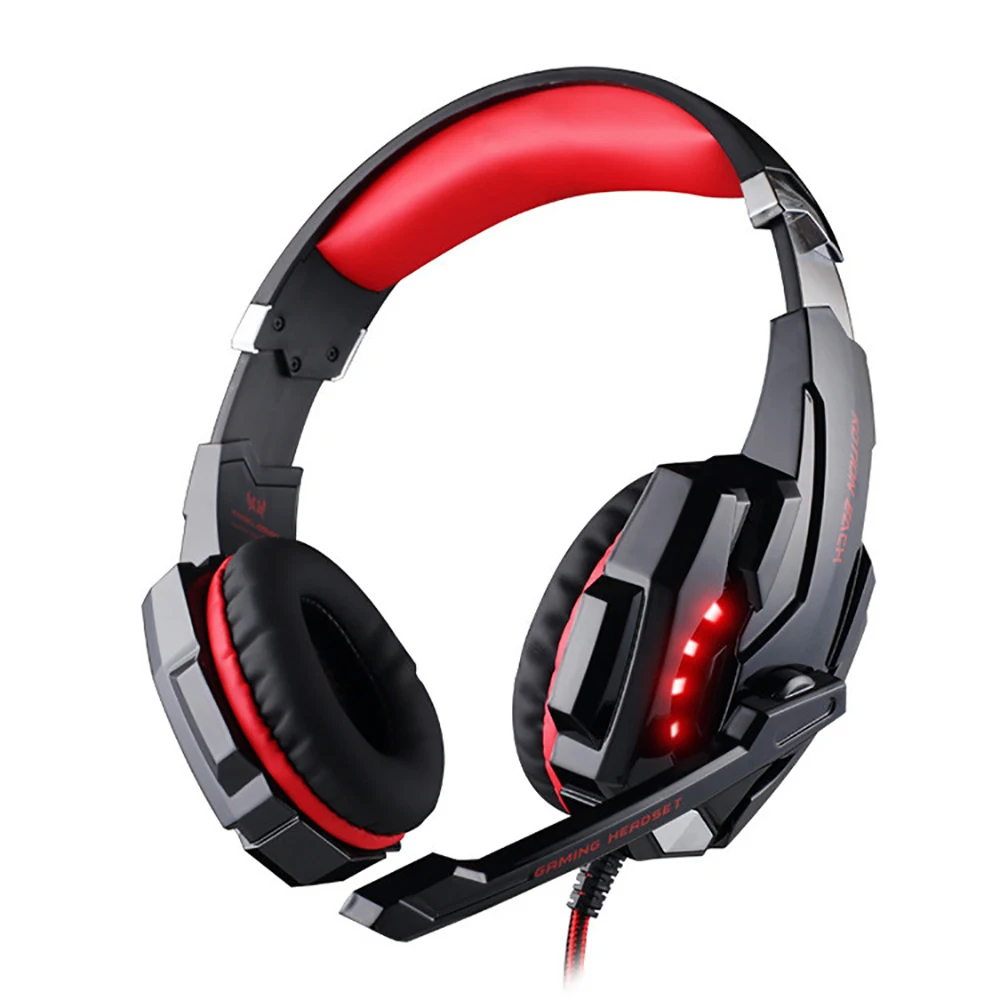 Gaming Headsets Wired Headphones with Microphone Light for a Mobile Phone Deep Bass Auriculares Con Cable for PS4 PC New Xbox