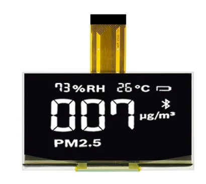 Белый NoEnName_Null 2,7 дюймовый желтый ЖК дисплей OLED SSD1325T6R1 Привод IC 128*64 - Цвет: Белый