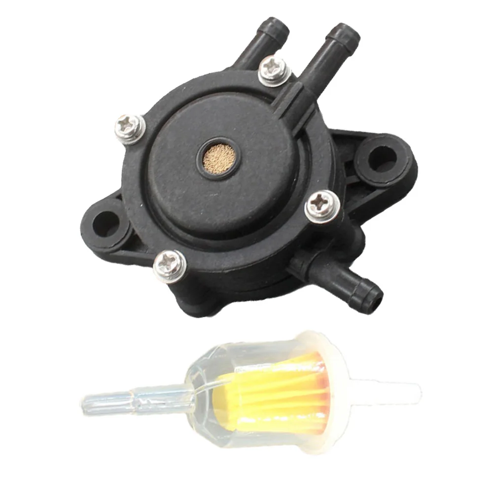 New 1*Fuel Pump+1*Fuel Filter For Honda GC135 GC160 GCV530 GX620 16700-Z0J-003