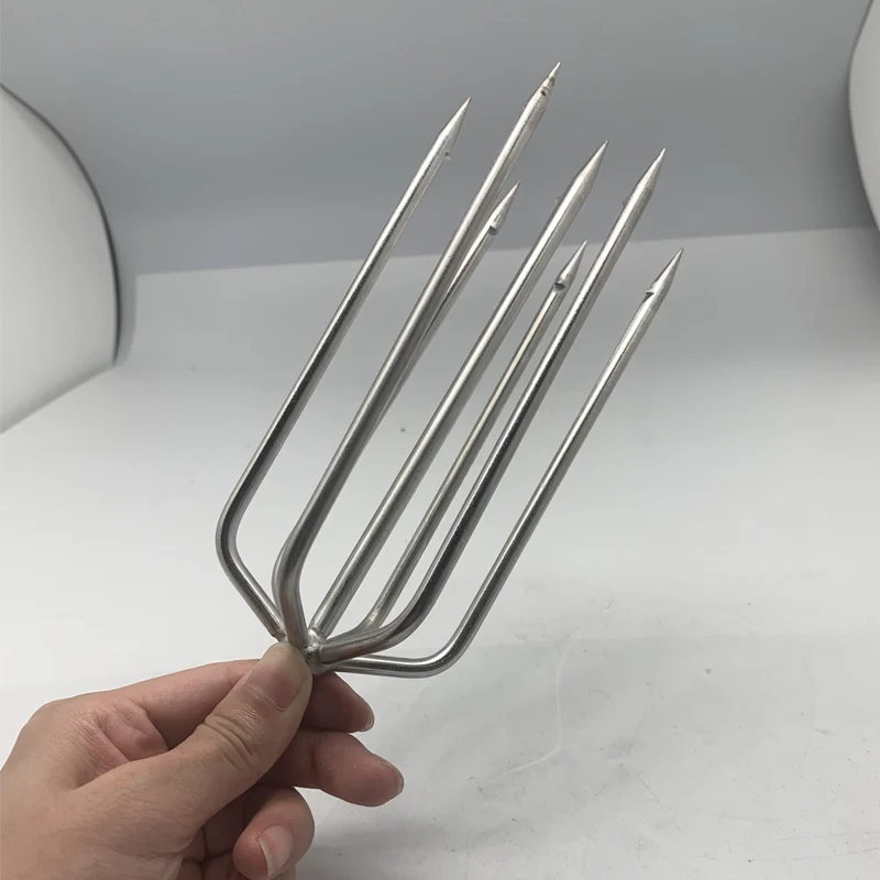 Topline Tackle нержавеющий крюк Harpon Spear Fishe Pole Аксессуары для рыбалки вилка гарпун 7