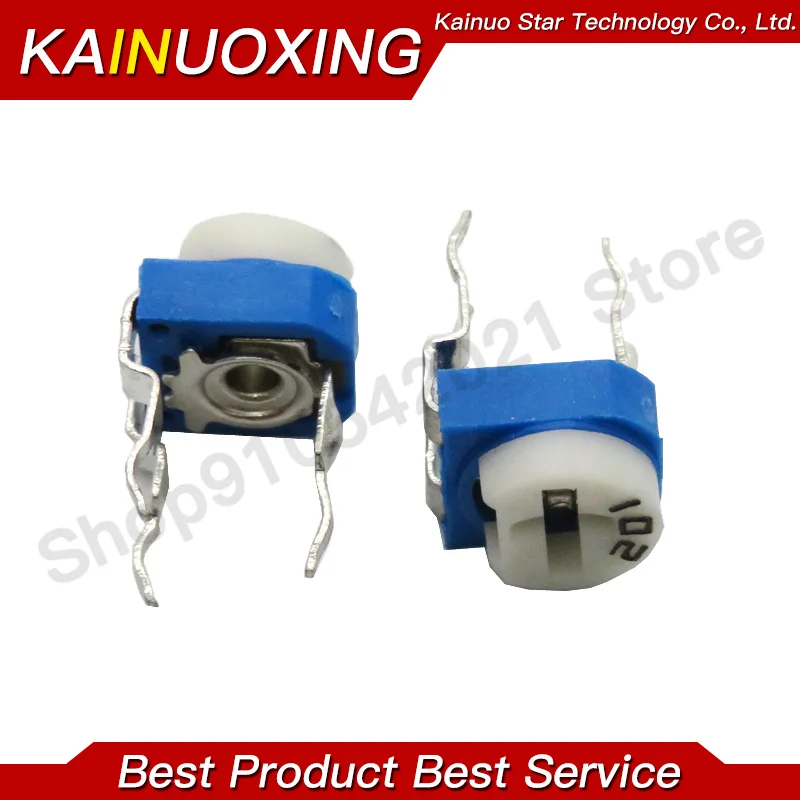 RM065 RM-065 100-1M ohm Trimpot Trimmer Potentiometer variable resistor 20pcs Trimmer Potentiometer Adjustable Resistor