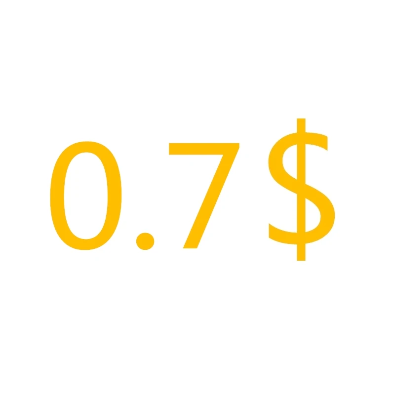 0.7 Dollar Магазин для добавления разницы в цене продукции, пожалуйста, не покупайте, если продавец не просит вас купить, спасибо - Цвет: 0.7 Dollar