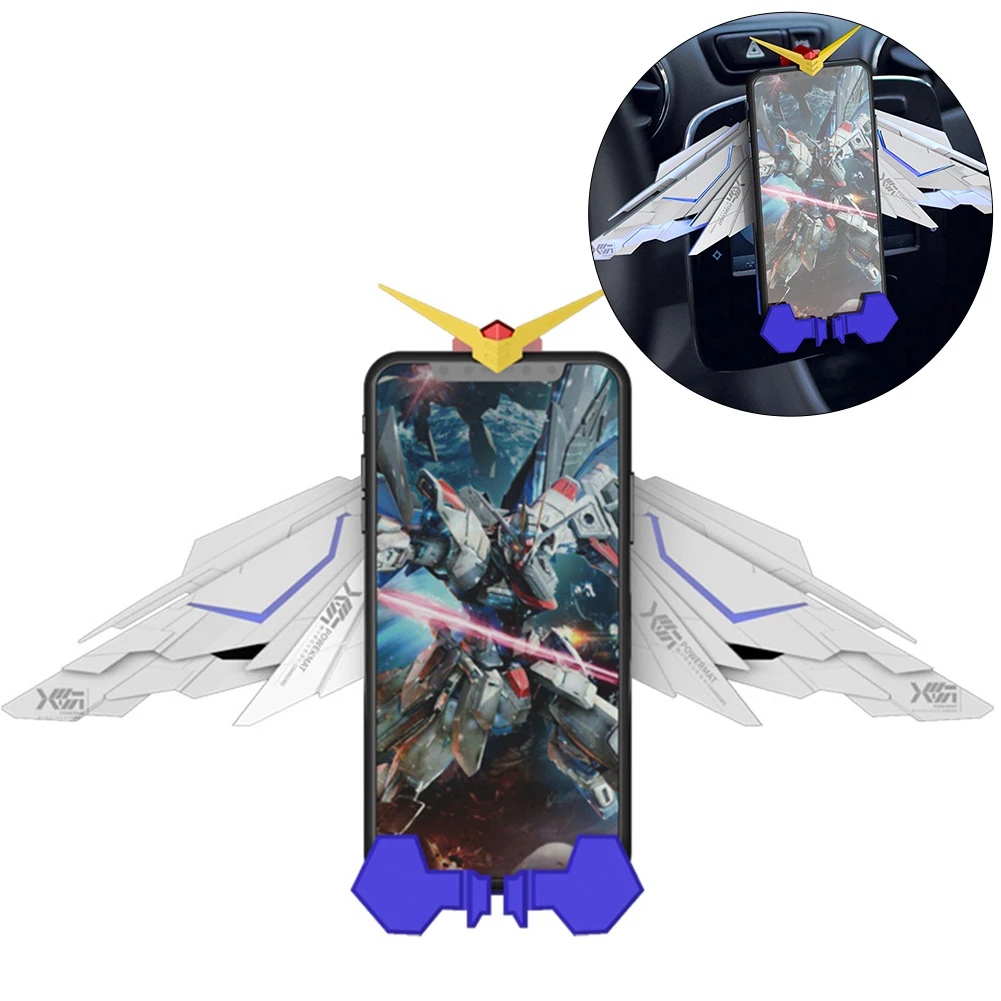 

Angel Wings Wireless Charger Holder For iPhone 8 X XR XS MAX 10W LED Fast Charging Dock Car Mount Stand For Samsung S10 Plus S9