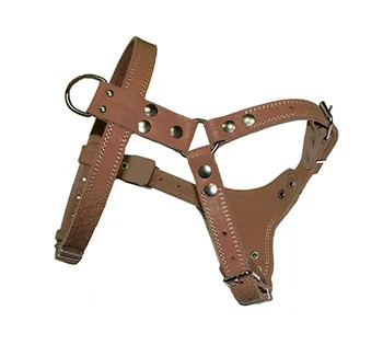 

ARKON harness for dogs № 1 vodilnye leather cognac 70 - 87 cm x 25 cm Arkon