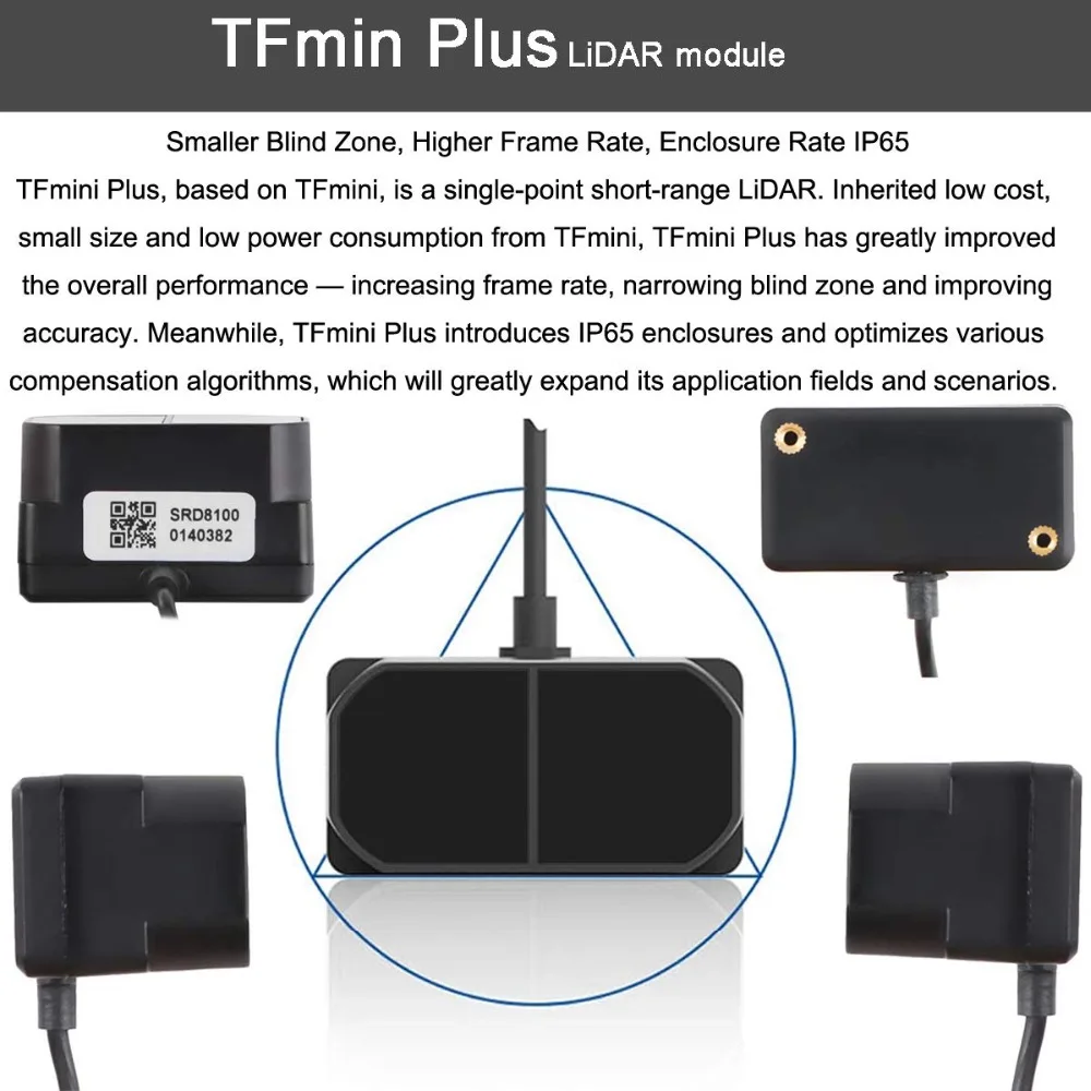 TFmini Plus Lidar Range Finder Sensor