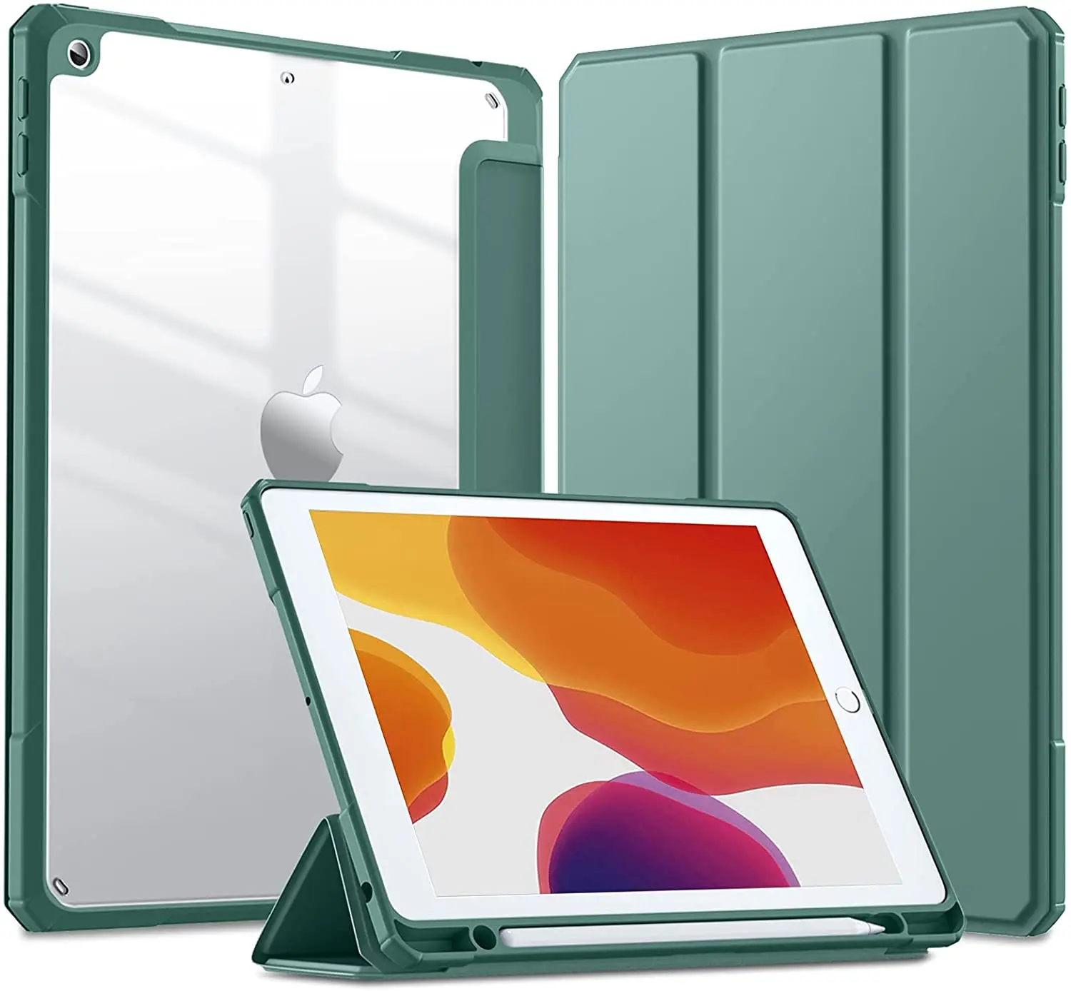 2021 Per Ipad Pro 12.9 Custodia 2020 Ipad Pro 11 M1 Custodia 2019 Ipad 10.2 7Th 8Th 5 6 Gen Per Ipad Air 4 10.9 Custodia Portamatite