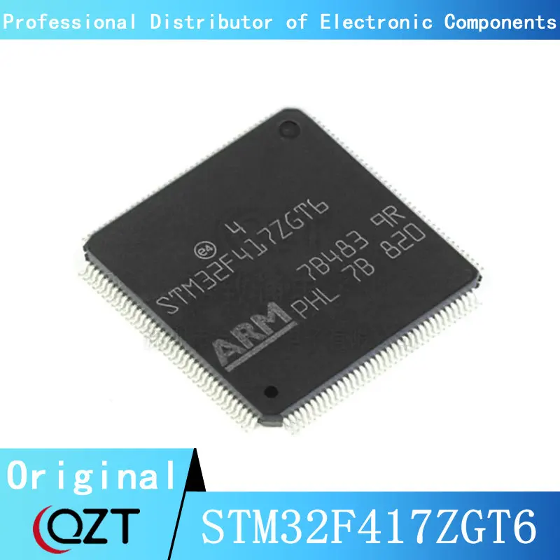 10pcs/lot STM32F417 STM32F417ZG STM32F417ZGT6 LQFP144 Microcontroller chip New spot stm32f417vet6 stm32f417vgt6 stm32f427vgt6 stm32f417ve stm32f417vg stm32f427vg stm32f417 stm32f427 stm32f stm32 stm ic mcu chip