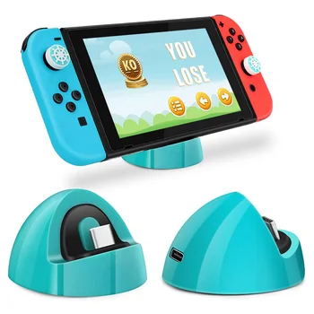 

Gamepad Host Mini Charger Holder Base Game Console Power Supply Dock Type-C Fast Charging Station for Nintend Switch Lite New