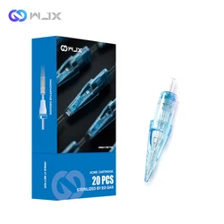Dragonhawk 20pcs WJX M Tattoo Cartridge Needles Sterilized Standard Magnum Makeup Machine Needles Tattoo Supplies