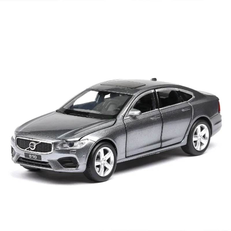 

1/32 Volvo S90 Die-cast Metal Car Model With Light Pull Back but no batter For Kids Boy Birthday Gifts Collection