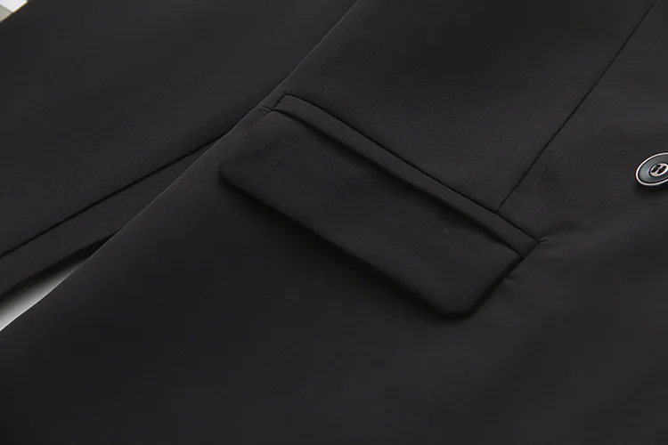 4XL Плюс Размер двубортные блейзеры костюм Blvyisla Женская Черная Куртка Офисная Женская официальная одежда