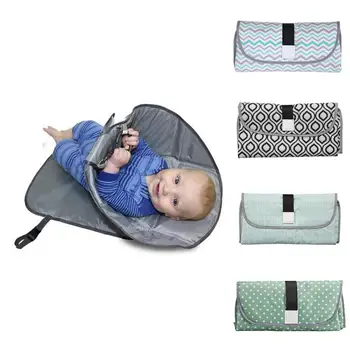 

Newborns Foldable Waterproof Baby Diaper Changing Mat Portable Changing Pad