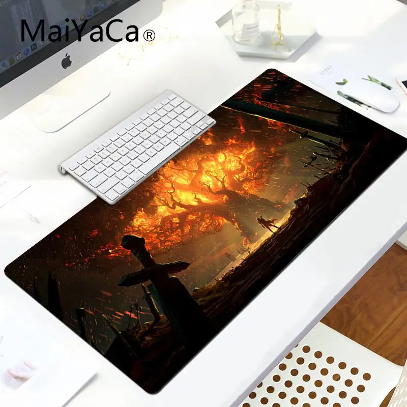 MaiYaCa Новое поступление World of Warcraft, игра, прочный резиновый коврик для мыши, большой коврик для мыши, компьютерный коврик для мыши