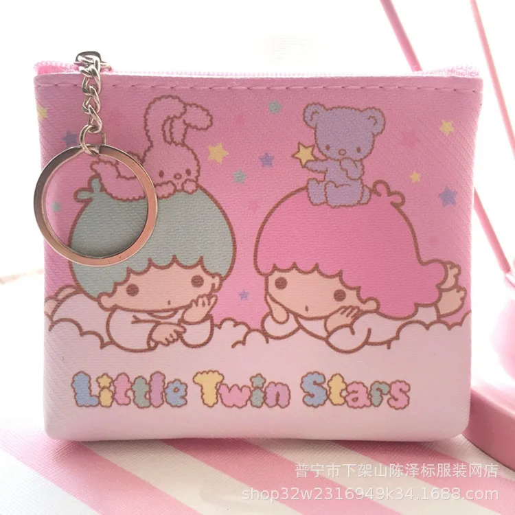 San-X Corner Bio My Melody Cinnamoroll Pudding Dog Cartoon Kawaii маленький кошелек для монет на молнии PU держатель для карт кошелек для хранения ключей - Цвет: 5