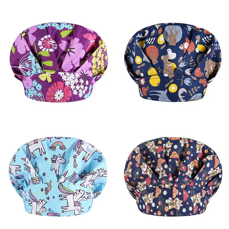 Ресторан шеф-повара Рабочая шляпа эластичная с пот полотенце приготовления пищи