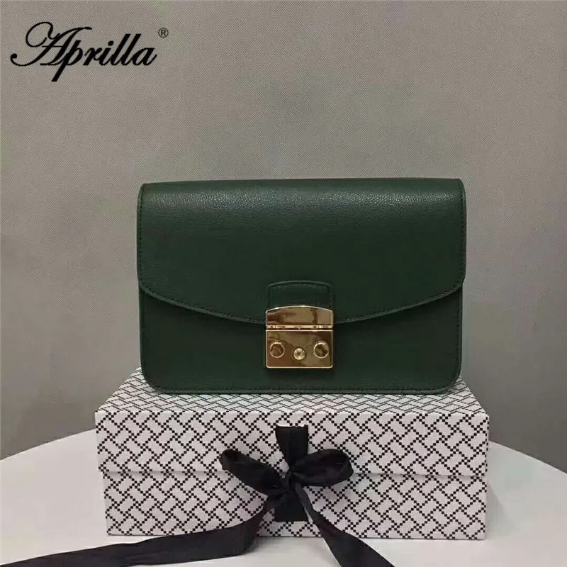 

Aprilla designer brand bags 25cm large size flap real leather bags wemen shoulder bag crossbody handbags 207#