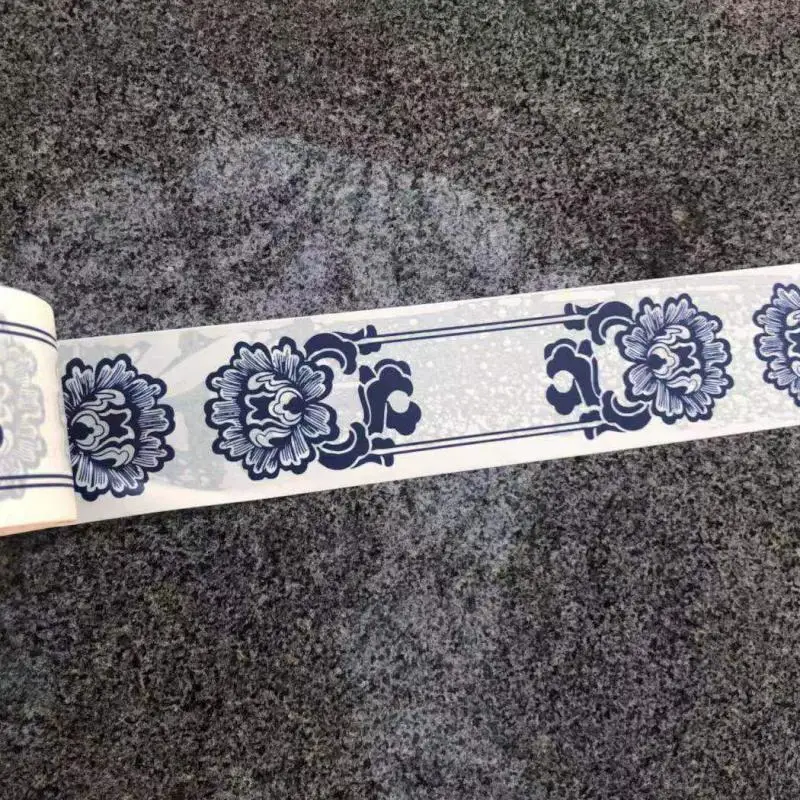 3d бордюрная настенная бумага для детей, Decorativo Adhesivo Para Cocina, настенная кухонная Зеркальная Наклейка, бумажная наклейка, рулоны, клейкие бордюры - Цвет: Q