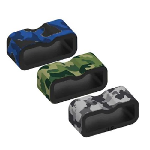 ECSEM силиконовая резиновая петля для Garmin vivofit 3/4/JR2/vivosmart 3 Смарт-часы Хранитель Сменное беззубное кольцо - Цвет: colorful 01