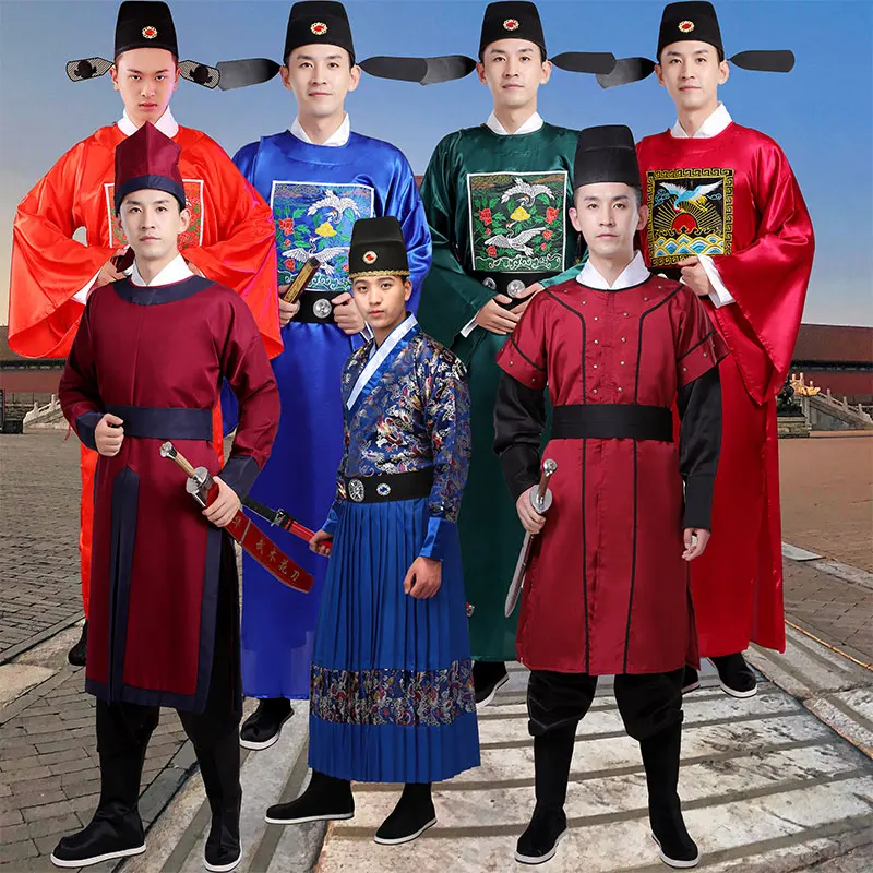 Soldato Serie Tv Costume Outriders Dinastia Ming Abbigliamento Cosplay Ufficiale Abiti Cinesi Antichi Per Uomo