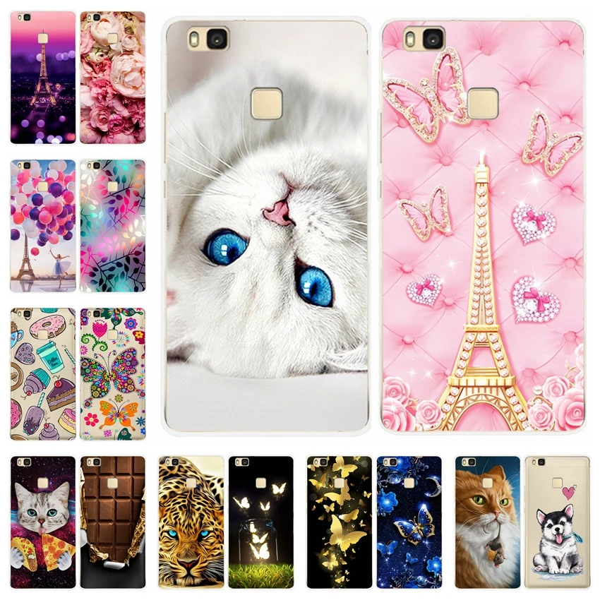 For Huawei P9 Lite 2016 Case Cover Soft Silicone Coque FOR VNS L21 L31 Bumper Capa Phone Back Fundas |