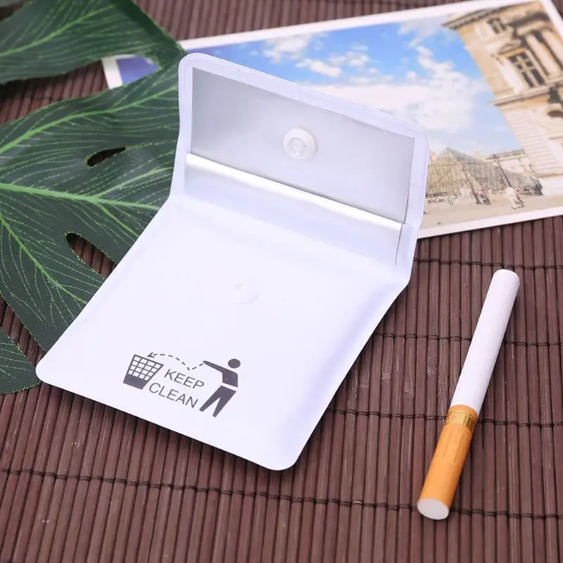 Портативная пепельница, карманная сумка для хранения табака, сигар, пепельницы, противопожарная сумка из пвх без запаха, пляжный Подарочный чехол для путешествий