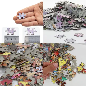 

1000pcs Mini Jigsaw Diy Landscape Architectural Scene Puzzles Educational Toy for adults children kids games educational Toys