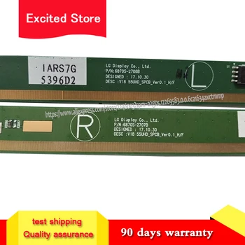 

original 1pair/2pcs working 6870S-2706B 6870S-2707B LC550DGJ-SLA2 LCD Panel PCB Part